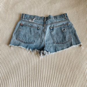 Urban Outfitters High Rise Denim Cutoff Shorts